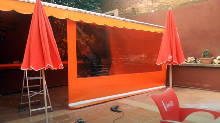 made-to-measure awning