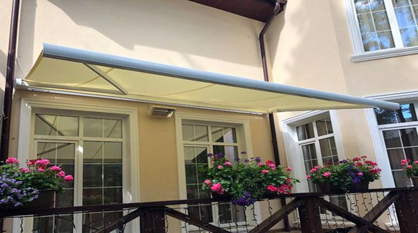 small awnings for terraces