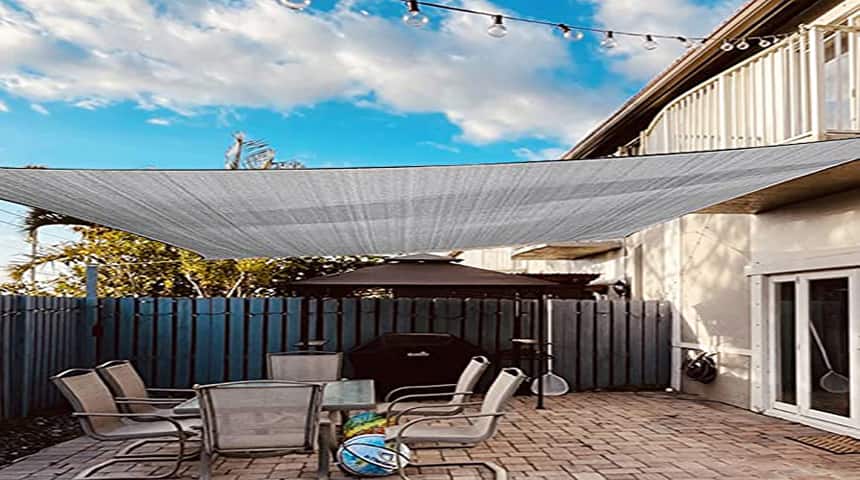 Prices of awnings for patios from Leroy Merlin